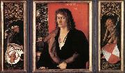 Albrecht Durer Portrait of Oswolt Krel painting